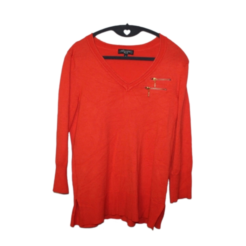 Women's Spense Knits Fall Zipper Sweater